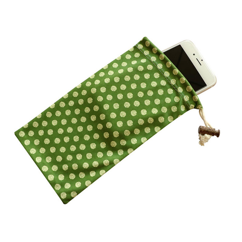 Kantong Telepon Mikrofiber Lembut 160-230gsm 80% Polyester 20% Polyamide Atau 100% Polyester