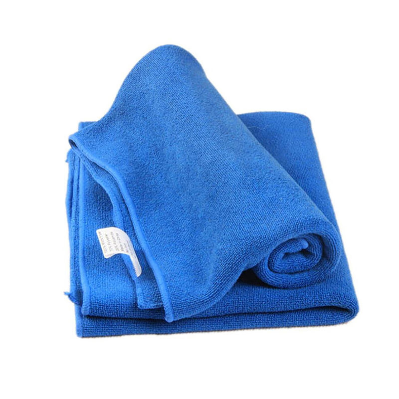 Handuk Cuci Mobil Mikrofiber yang Dapat Digunakan Kembali Berat Disesuaikan 80% Polyester 20% Polyamide Atau 100% Polyester