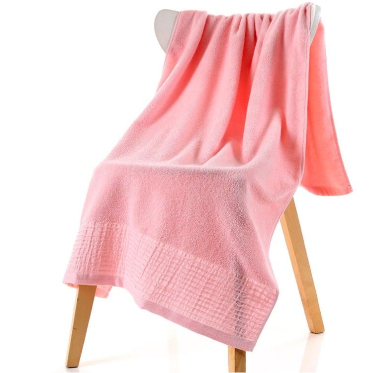 Mikrofiber yang sangat menyerap 80% poliester 20% poliamida/100% poliester handuk mandi mesin bisa dicuci